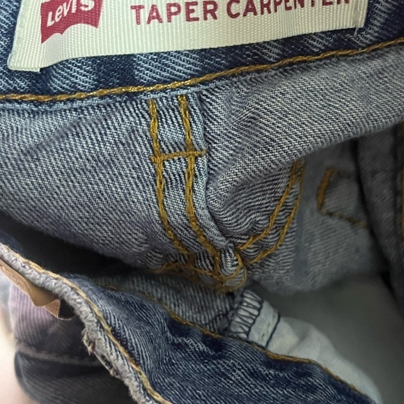 Levi’s 502 Regular Tapered Carpenter Jeans Sz 16 Reg - Picture 8 of 8